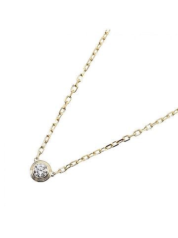 Cartier Cartier d'Amour Necklace SM - Necklace, Jewelry, 18K (Yellow Gold), Diamond, Women's, Gold Tone, Clear Tone (view 1)