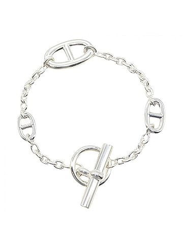 Hermès Hermes HERMES Fjallandole LG Bracelet, Sterling Silver 925, Women's Tone (view 1)