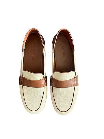 Jenni Kayne Canvas Loafer Flats (view 1)