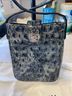 Brahmin 100% Leather Animal Print Blue Crossbody Bag One size - photo 3