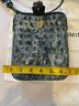 Brahmin 100% Leather Animal Print Blue Crossbody Bag One size - photo 7
