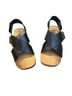 Fly 100% Leather Black Sandals Size EU 39 - photo 1