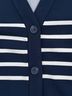 SPANX Stripes Blue White Cardigan Size 1X - photo 5
