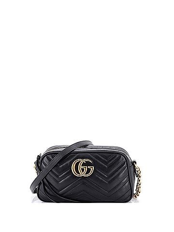 Gucci GG Marmont Shoulder Bag Matelasse Leather Small (view 1)