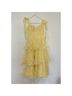 Lulus Print Yellow Casual Dress Size M - photo 3