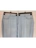 NYDJ Plus 100% Cotton Solid Blue Casual Pants Size 26 - photo 3