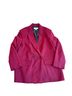 Zara Burgundy Blazer Size S - photo 1