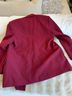 Zara Burgundy Blazer Size S - photo 4