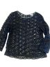 Joie Black Long Sleeve Blouse Size L - photo 1