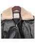 Aritzia 100% Polyurethane 100% Polyester 100% Cupro 67% Polyester 33% Acrylic Black Jacket Size S - photo 3