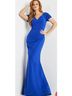 Jovani Blue Cocktail Dress Size 14 - photo 3