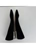 Escada 100% Suede Black Flats Size EU 39 - photo 6