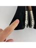 Escada 100% Suede Black Flats Size EU 39 - photo 11