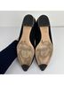 Escada 100% Suede Black Flats Size EU 39 - photo 13
