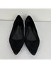 Escada 100% Suede Black Flats Size EU 39 - photo 4