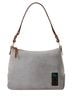 Dooney & Bourke Gray Brown Shoulder Bag One size - photo 1