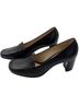 Antonio Melani 100% Leather Black Heels Size 7 - photo 2