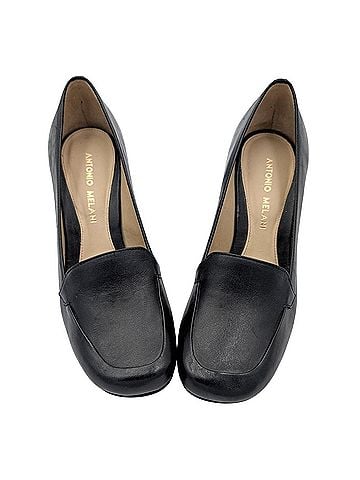 Antonio Melani Block Heel Loafer Pumps Heels (view 1)