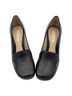 Antonio Melani 100% Leather Black Heels Size 7 - photo 1