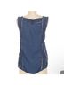 Veronica Beard 100% Silk Solid Blue Sleeveless T-Shirt Size 4 - photo 12