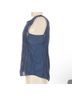 Veronica Beard 100% Silk Solid Blue Sleeveless T-Shirt Size 4 - photo 13