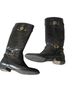 Tory Burch 100% Leather Black Boots Size 11 - photo 5