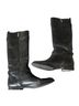 Tory Burch 100% Leather Black Boots Size 11 - photo 2