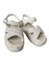 Stuart Weitzman White Ivory Sandals Size 8 1/2 - photo 4