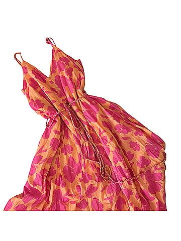 Gap Tie-Waist Cami Maxi Dress Casual Dress (view 1)