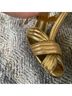 Tory Burch Gold Heels Size 6 1/2 - photo 8