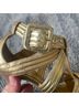 Tory Burch Gold Heels Size 6 1/2 - photo 7
