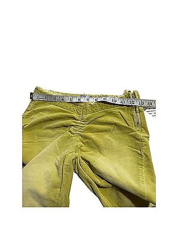 Urban Outfitters UO Velvet Ruched V-Front Flare Pants Fleece Pants (view 2)
