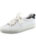 Kurt Geiger Animal Print White Black Sneakers Size 7 1/2 - photo 1