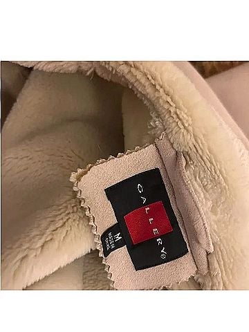 Gallery Beige Shearling Jacket Jacket (view 2)