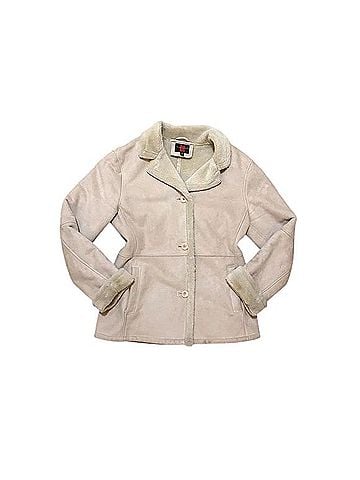 Gallery Beige Shearling Jacket Jacket (view 1)