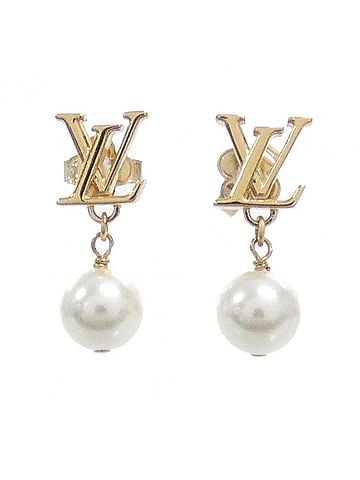 Louis Vuitton Louis Vuitton Earrings LV Iconic Louisa M01585 (view 1)