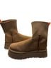 Ugg 100% Polyester Brown Boots Size 10 - photo 1