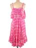 Torrid 100% Rayon 100% Polyester Tie-dye White Casual Dress Size 0X - photo 2