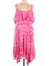 Torrid 100% Rayon 100% Polyester Tie-dye White Casual Dress Size 0X - photo 1
