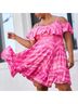 Torrid 100% Rayon 100% Polyester Tie-dye White Casual Dress Size 0X - photo 9