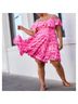 Torrid 100% Rayon 100% Polyester Tie-dye White Casual Dress Size 0X - photo 7