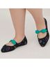 Torrid Print Black Multi Color Flats Size 12 - photo 6