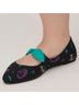 Torrid Print Black Multi Color Flats Size 12 - photo 4
