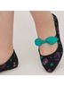 Torrid Print Black Multi Color Flats Size 12 - photo 5