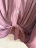 Terra & Sky Solid Pink Long Sleeve Button-Down Shirt Size 4X - photo 3