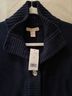 Banana Republic 100% Wool Blue Coat Size M - photo 3