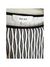 Reiss 92% Polyester 8% Elastane 100% Viscose Graphic Black White Cocktail Dress Size 6 - photo 6