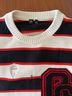 Opening Ceremony Stripes Black White Red Pullover Sweater Size XS - photo 6