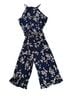 Wisp Floral Multi Color Blue Pink Jumpsuit Size 6 (petite) - photo 1