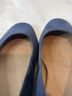 Bernardo 100% Suede Blue Flats Size 9 - photo 8